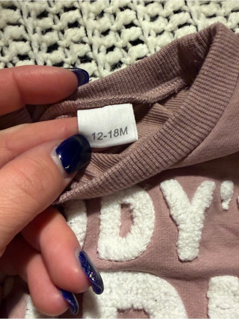 Dusty Rose "Daddy's Girl" Sweatshirt & Joggers Set - Picture 4 of 5